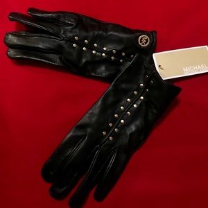 Michael Kors leather gloves